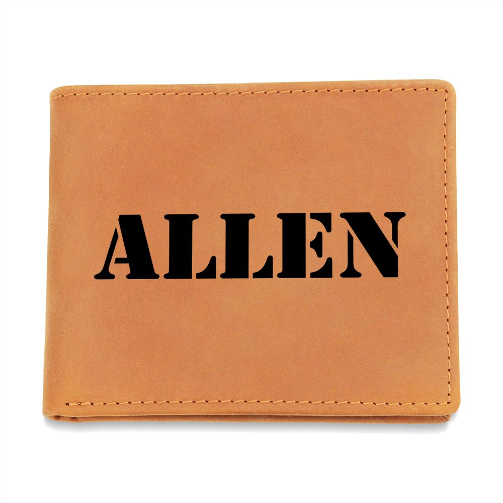 Allen - Leather Wallet