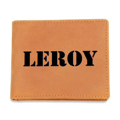 Leroy - Leather Wallet