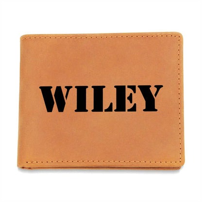 Wiley - Leather Wallet