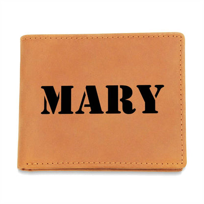 Mary - Leather Wallet