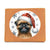 Christmas Dog - Brussels Griffon - Leather Wallet