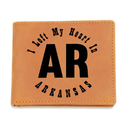 Heart In Arkansas v01 - Leather Wallet