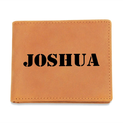 Joshua - Leather Wallet