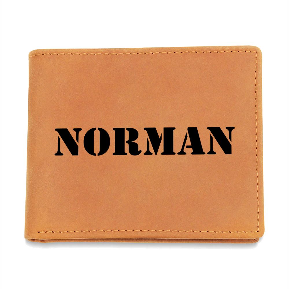 Norman - Leather Wallet