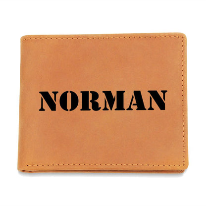 Norman - Leather Wallet