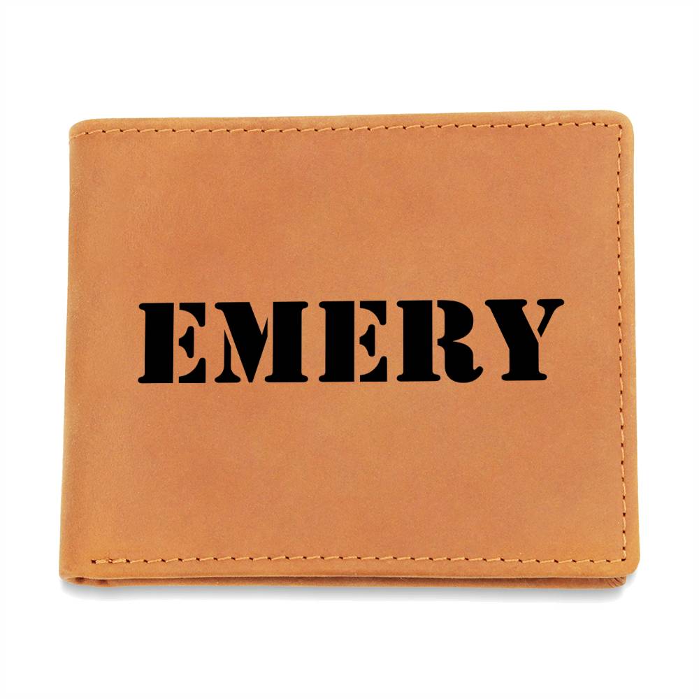 Emery - Leather Wallet