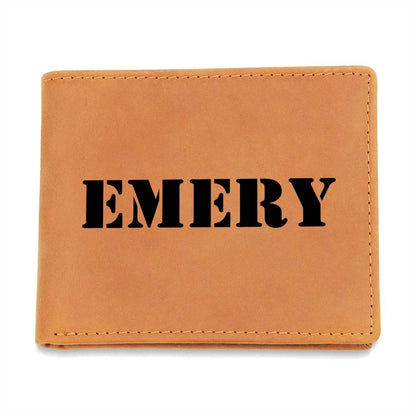 Emery - Leather Wallet