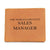 World's Greatest Sales Manager - Leather Wallet