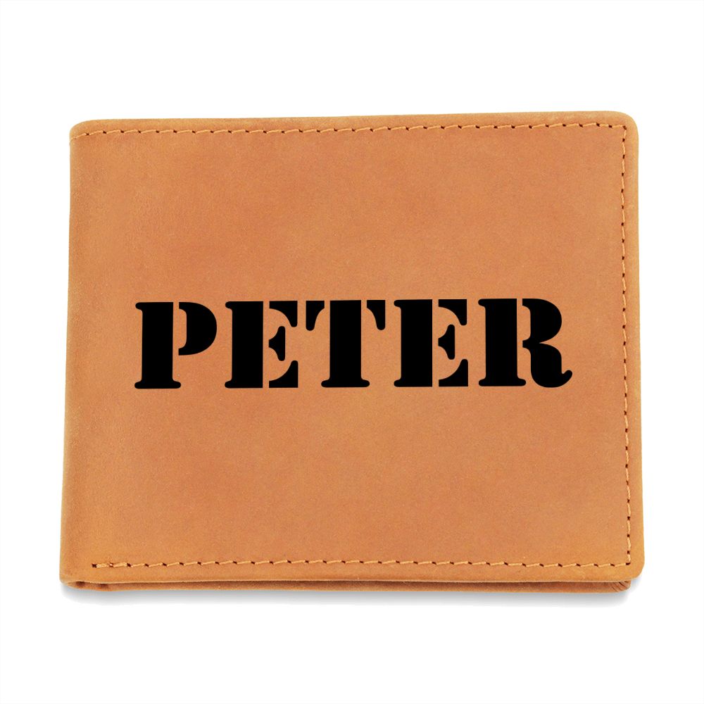 Peter - Leather Wallet