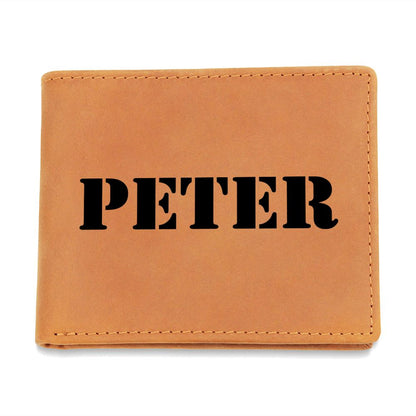 Peter - Leather Wallet