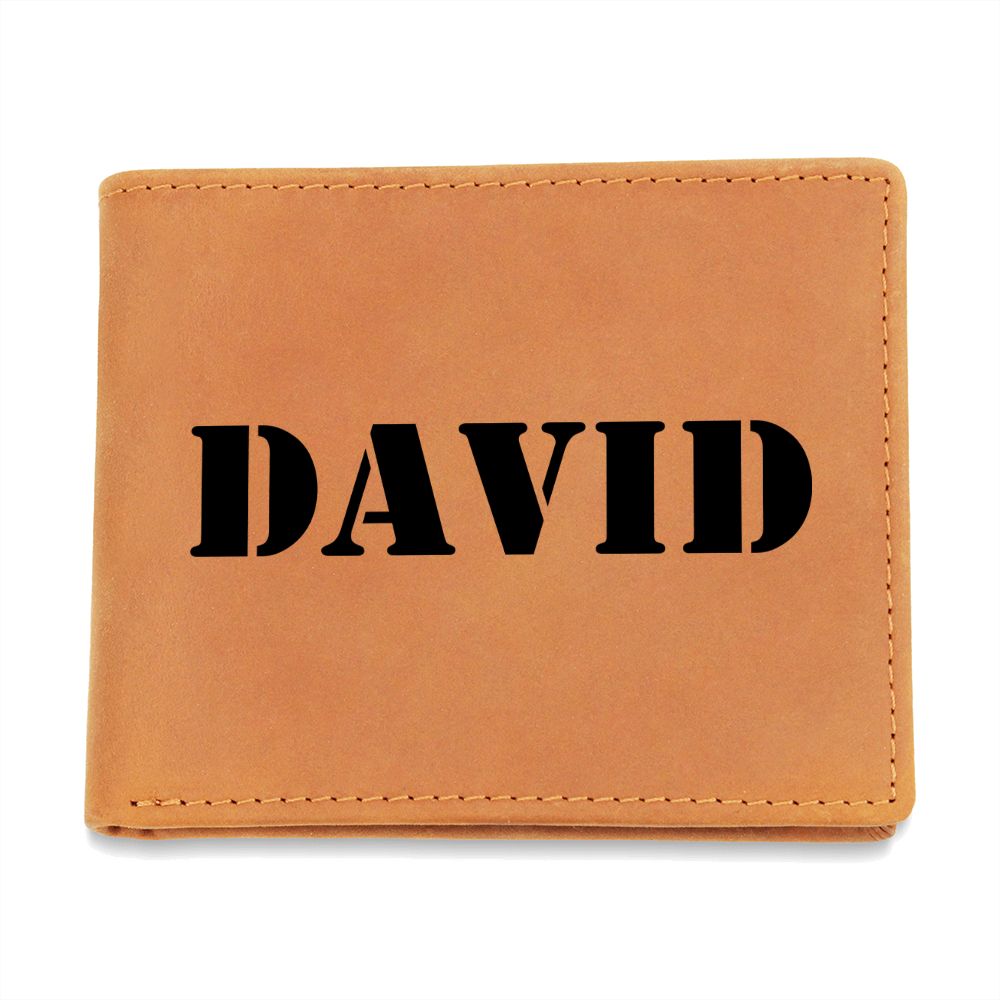 David - Leather Wallet