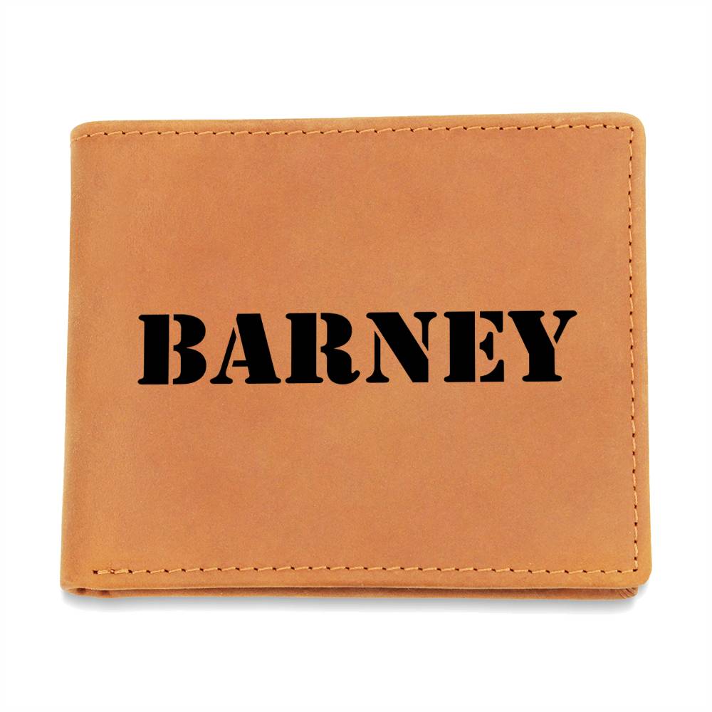 Barney - Leather Wallet