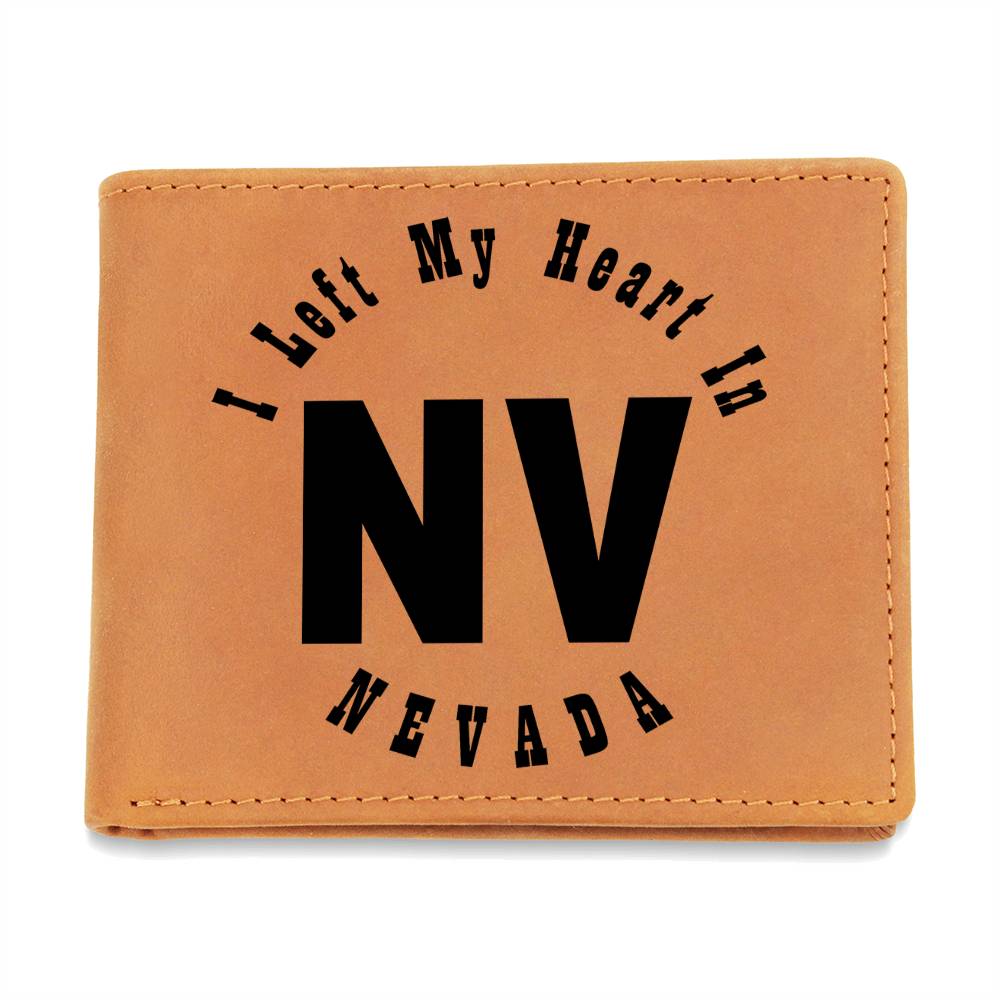 Heart In Nevada v01 - Leather Wallet