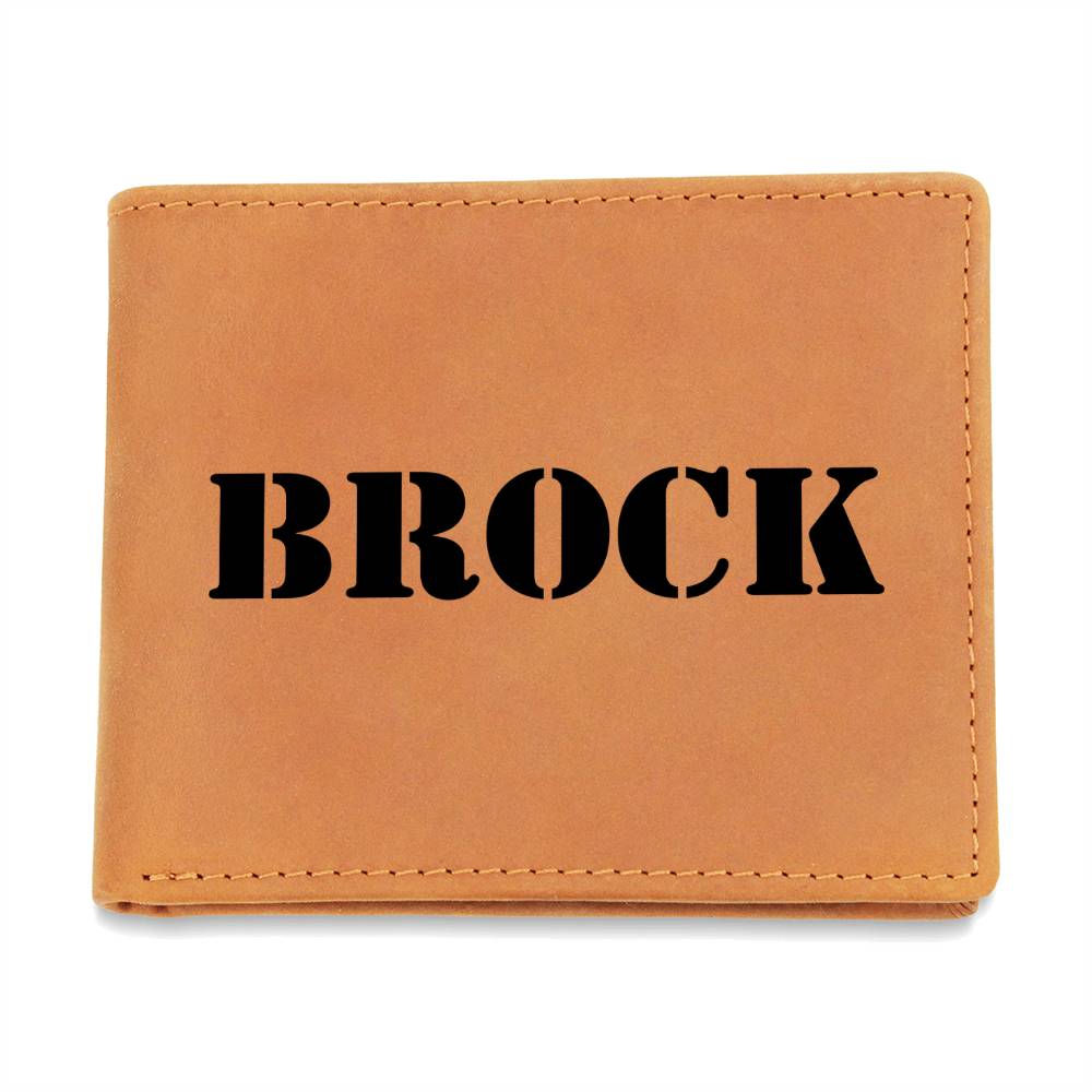 Brock - Leather Wallet