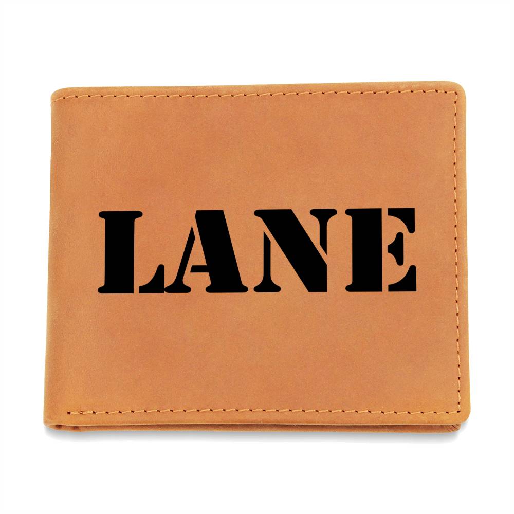 Lane - Leather Wallet