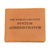 World's Greatest System Administrator - Leather Wallet