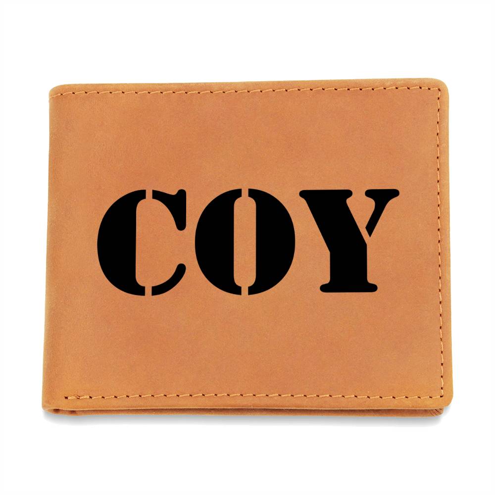 Coy - Leather Wallet