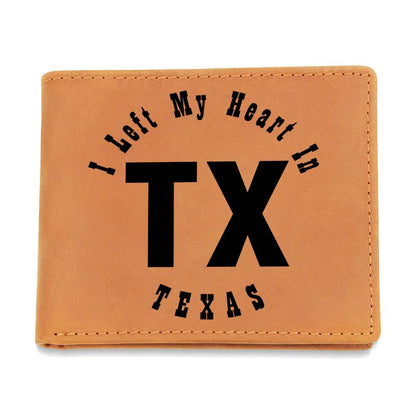Heart In Texas v01 - Leather Wallet