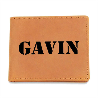 Gavin - Leather Wallet