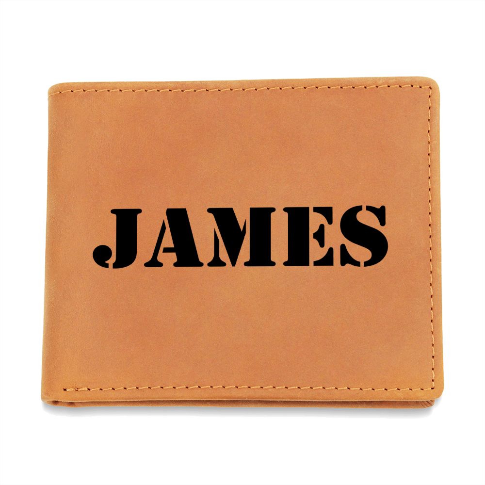 James - Leather Wallet