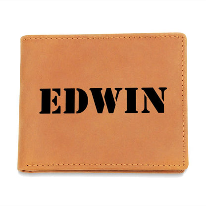 Edwin - Leather Wallet
