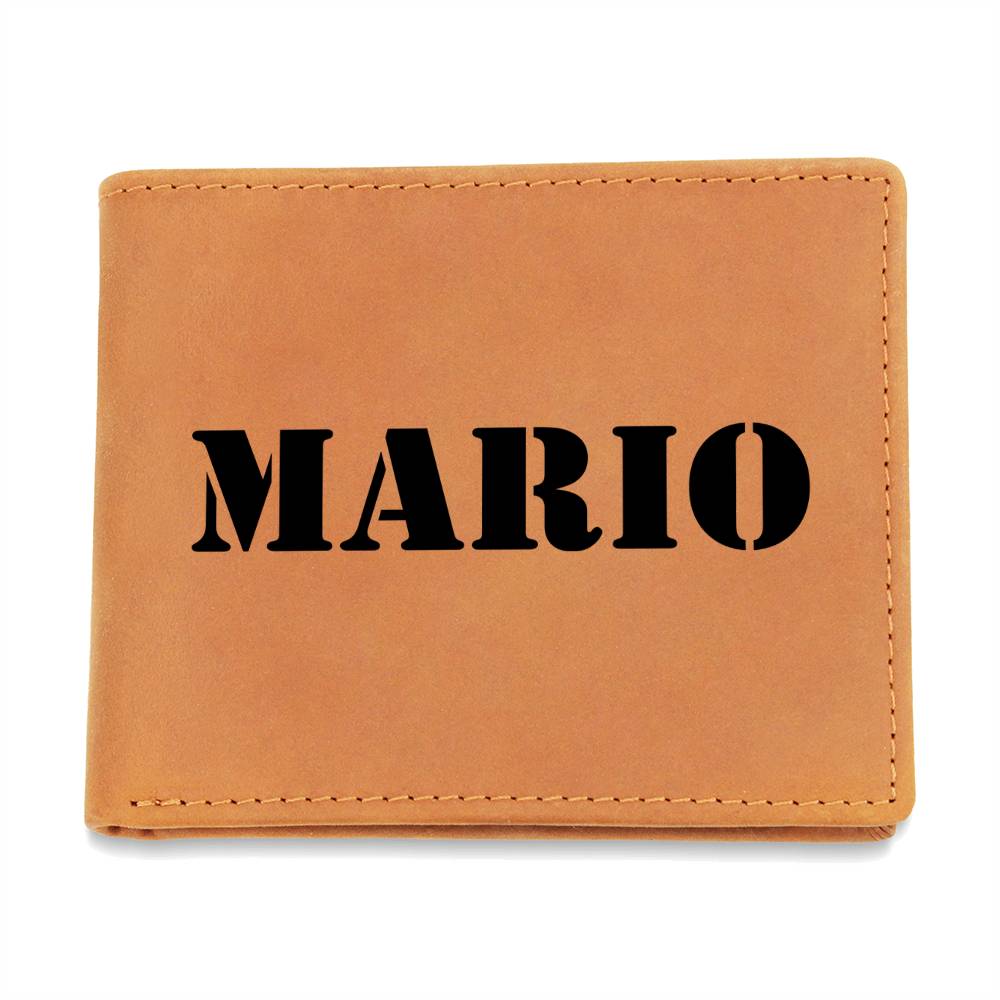 Mario - Leather Wallet
