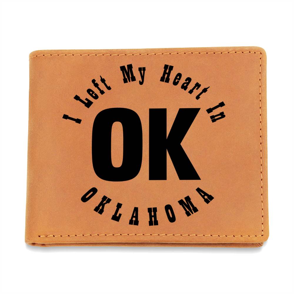 Heart In Oklahoma v01 - Leather Wallet