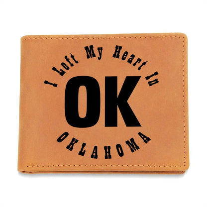 Heart In Oklahoma v01 - Leather Wallet