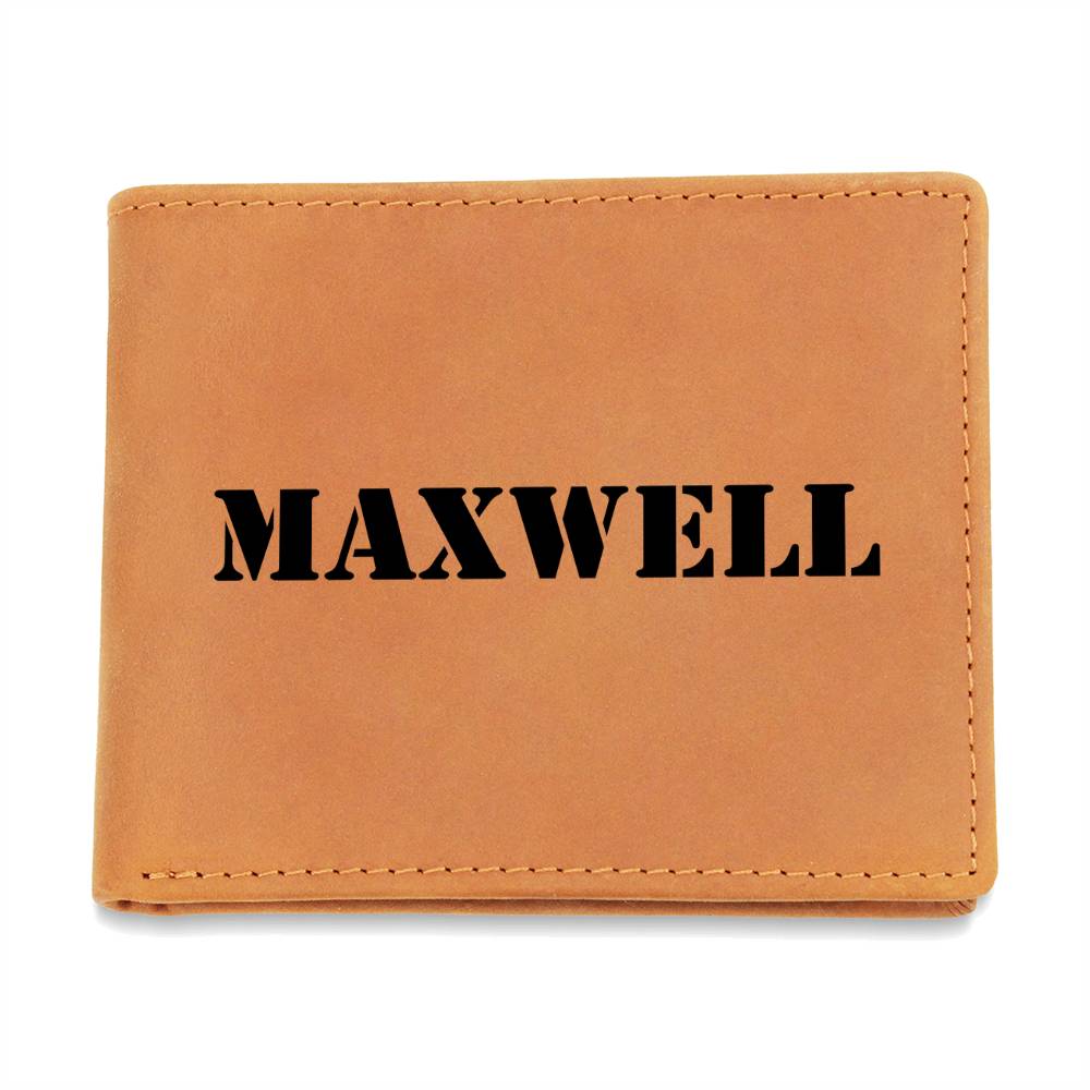 Maxwell - Leather Wallet