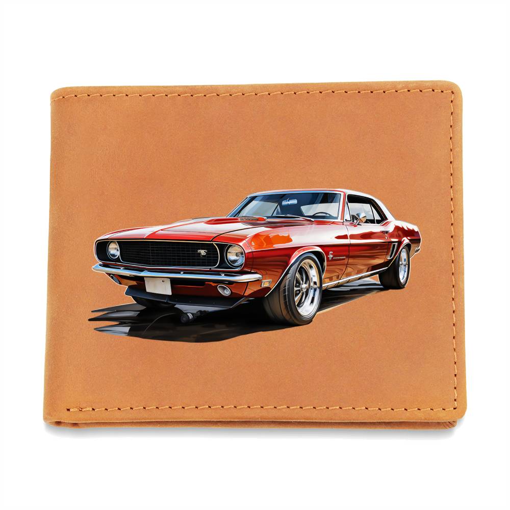 Muscle Car 01 - Leather Wallet