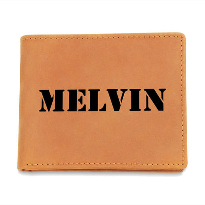 Melvin - Leather Wallet