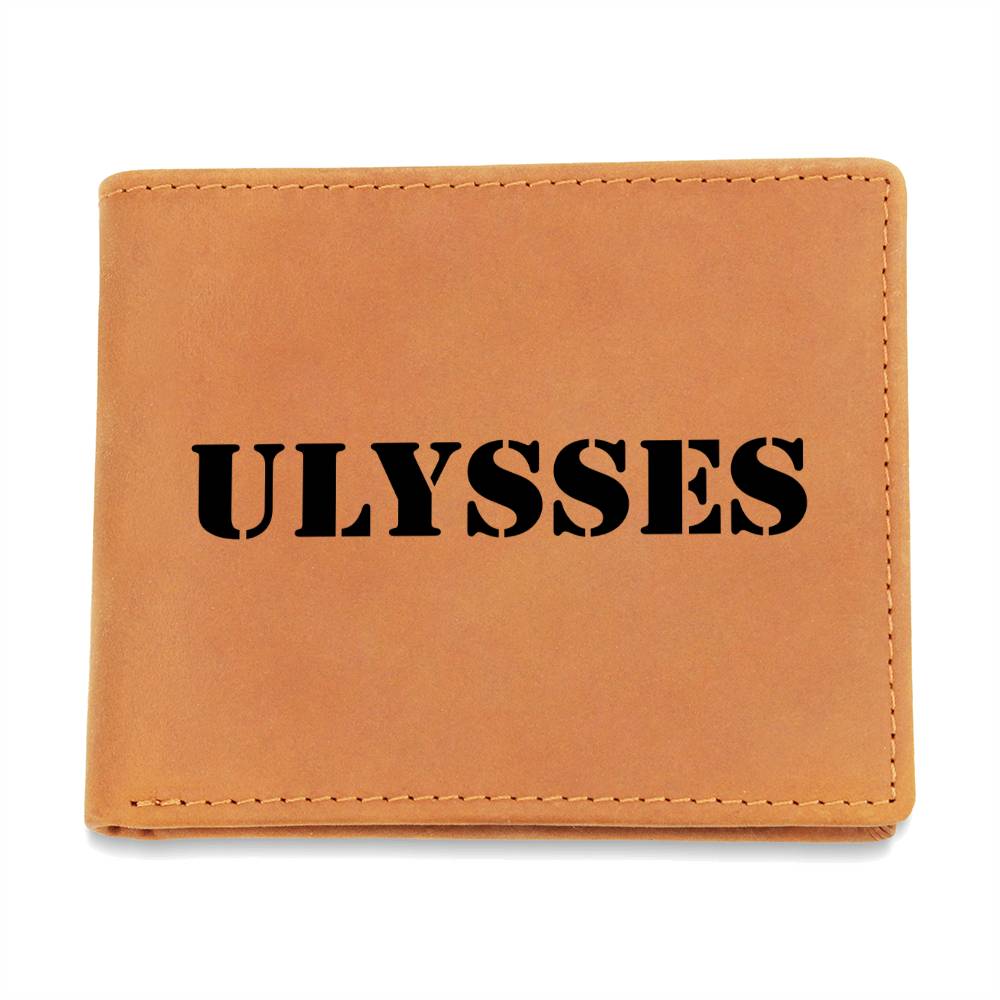 Ulysses - Leather Wallet