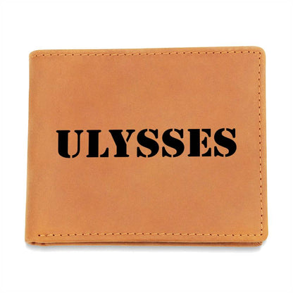 Ulysses - Leather Wallet