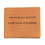 World's Greatest Office Clerk - Leather Wallet