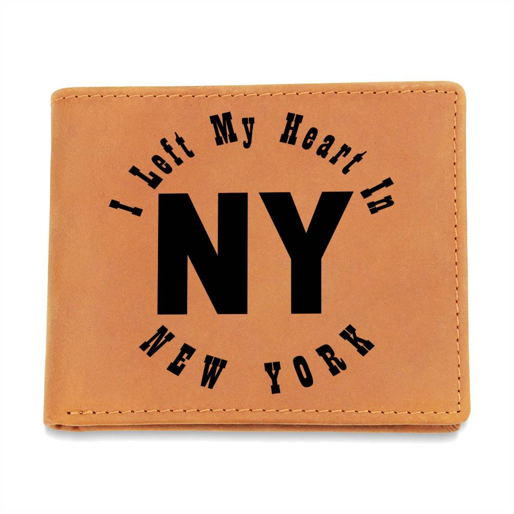 Heart In New York v01 - Leather Wallet