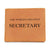 World's Greatest Secretary - Leather Wallet