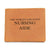 World's Greatest Nursing Aide - Leather Wallet