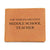 World's Greatest Middle School Teacher - Leather Wallet