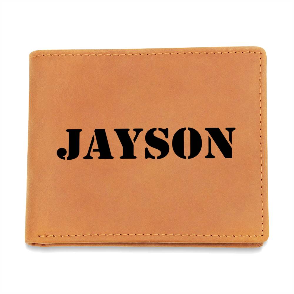 Jayson - Leather Wallet