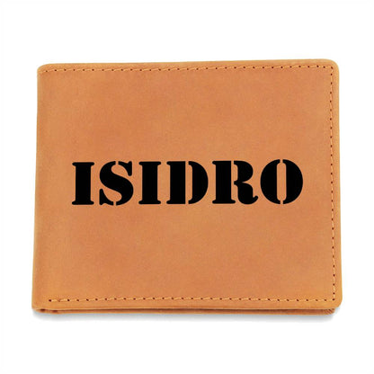 Isidro - Leather Wallet