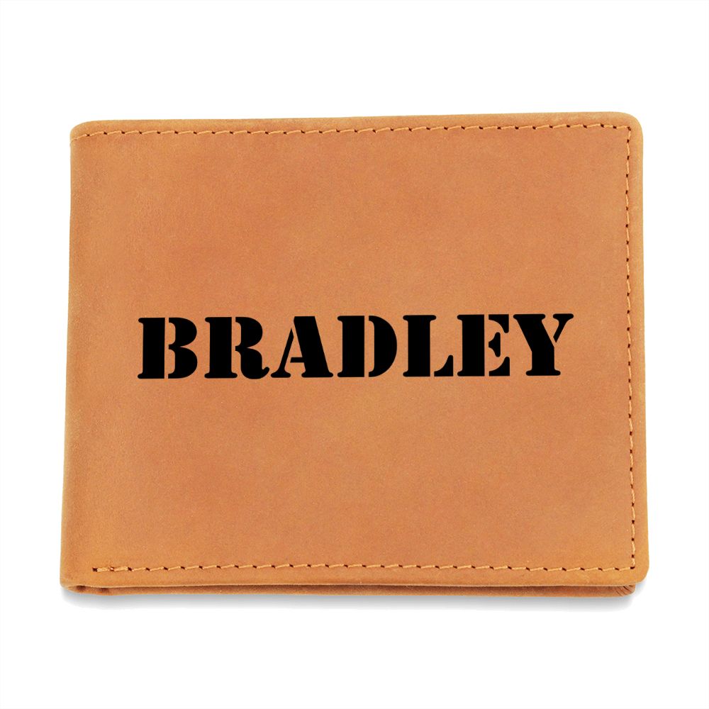 Bradley - Leather Wallet