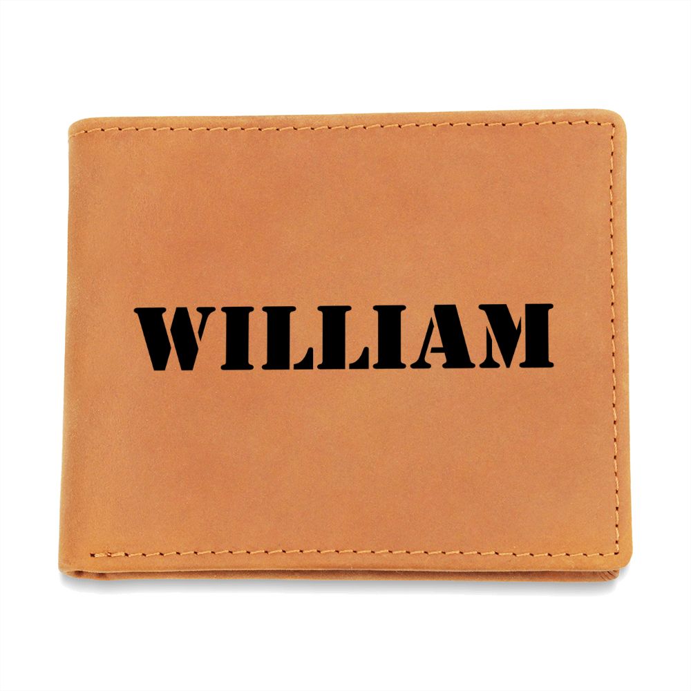William - Leather Wallet