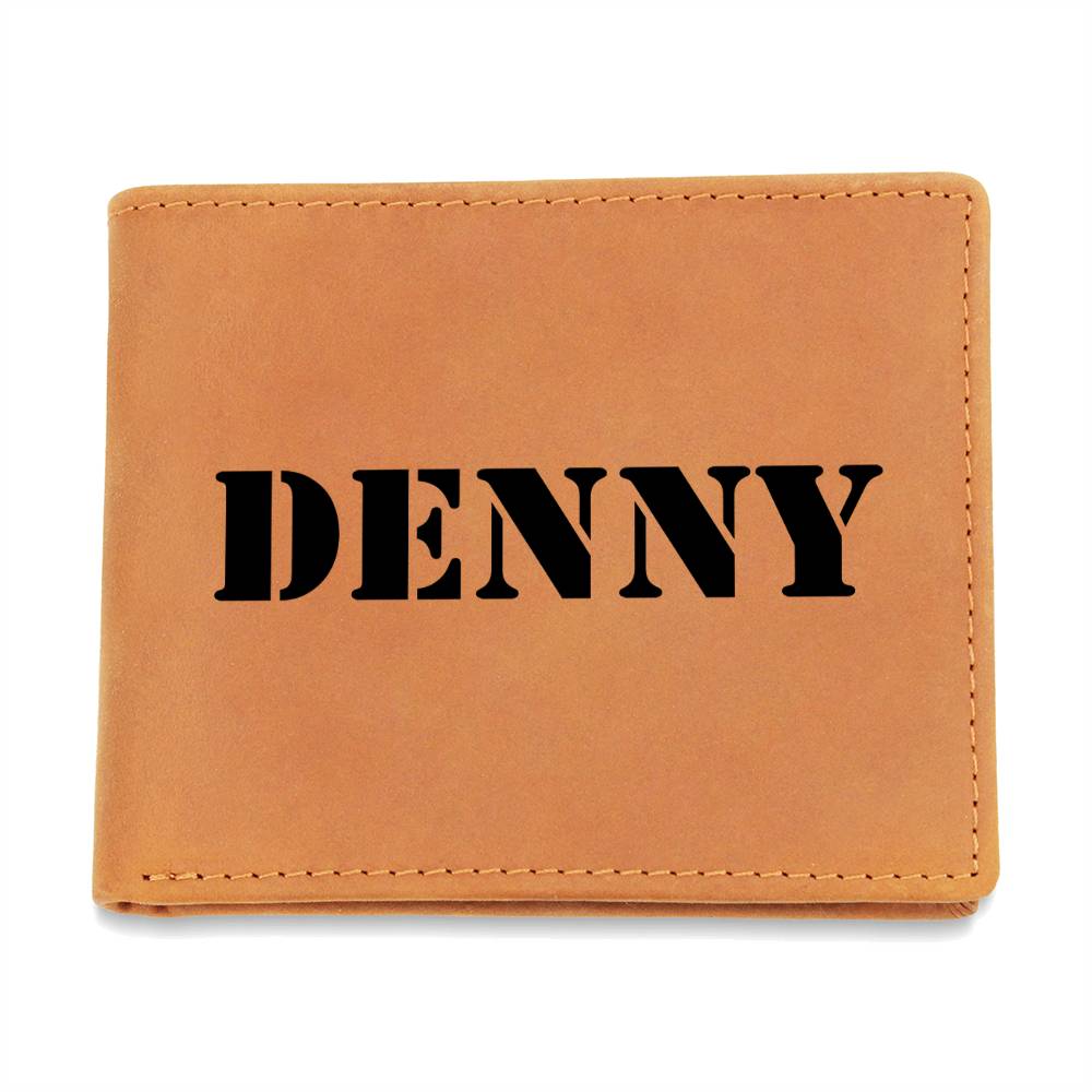 Denny - Leather Wallet