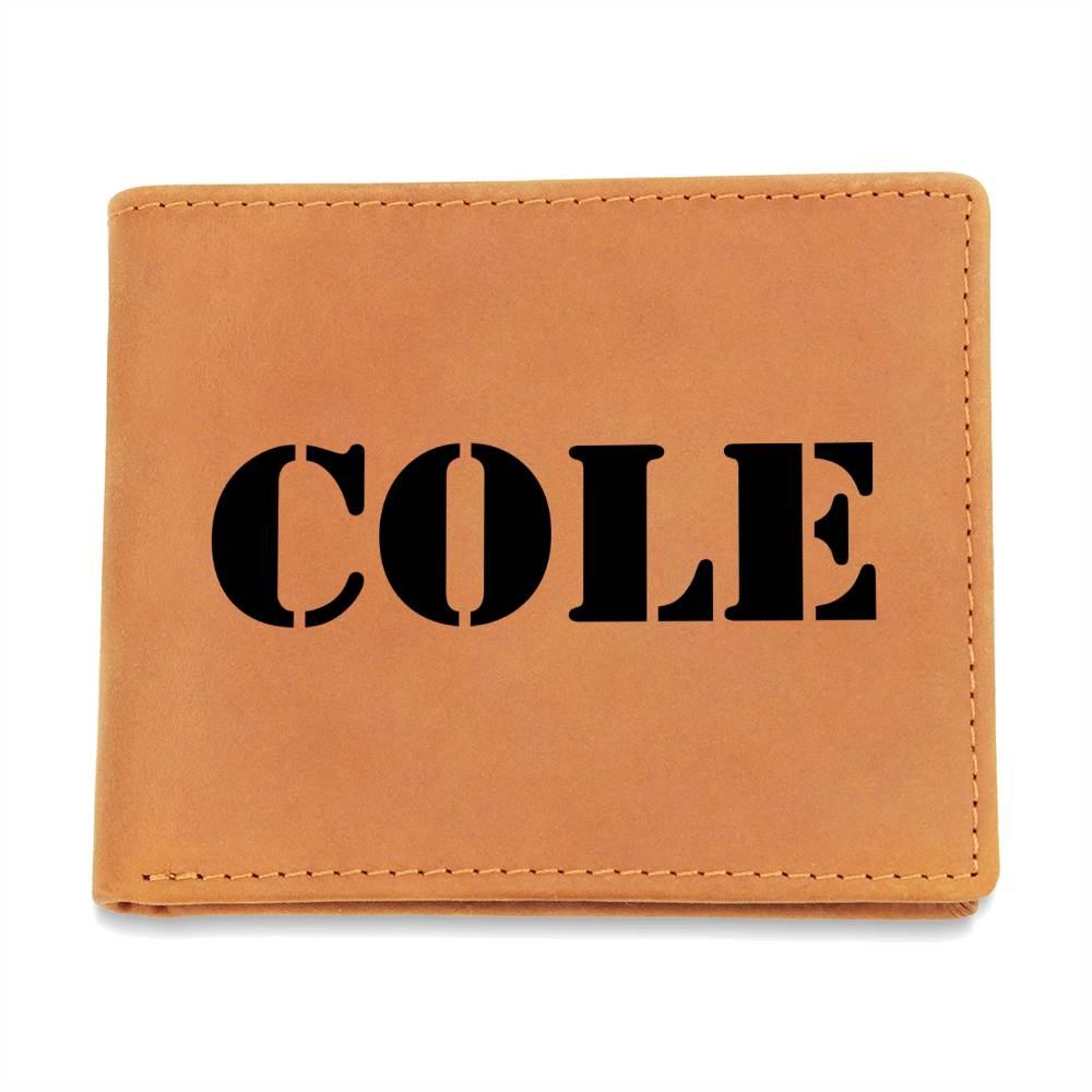 Cole - Leather Wallet