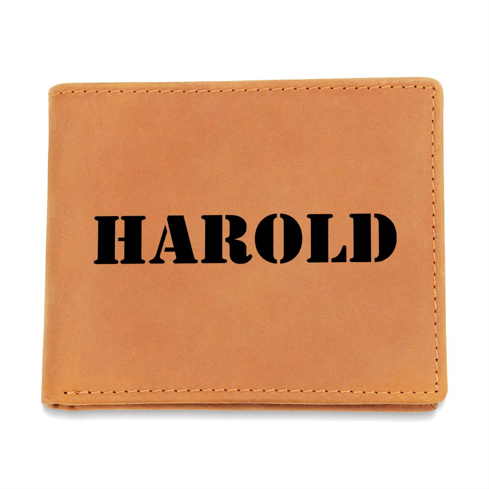 Harold - Leather Wallet