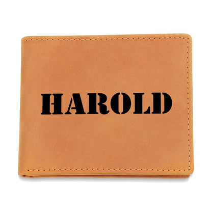 Harold - Leather Wallet