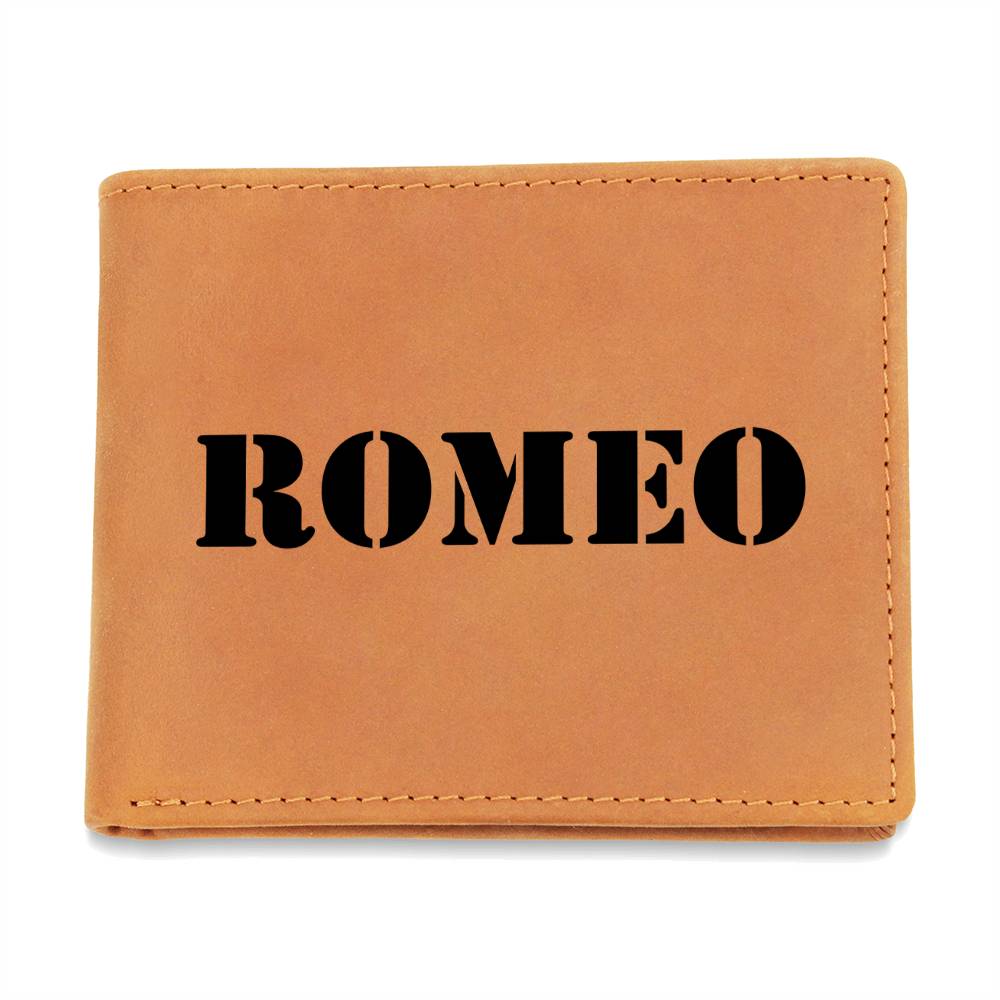 Romeo - Leather Wallet