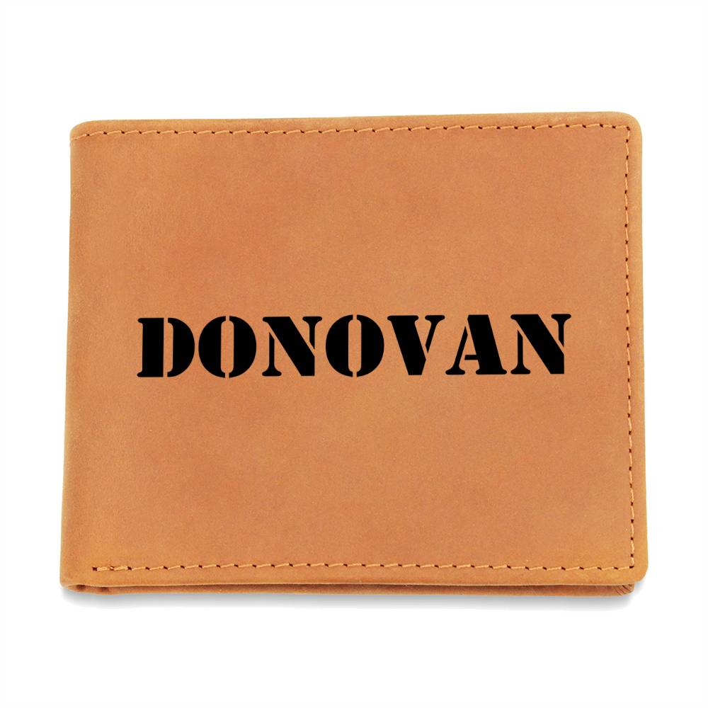 Donovan - Leather Wallet