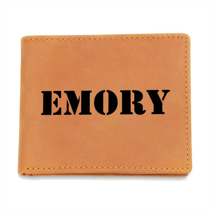 Emory - Leather Wallet