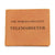 World's Greatest Telemarketer - Leather Wallet
